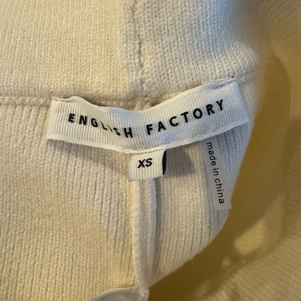 English Factory Knit Ribbed Pants - Picture 5 of 5